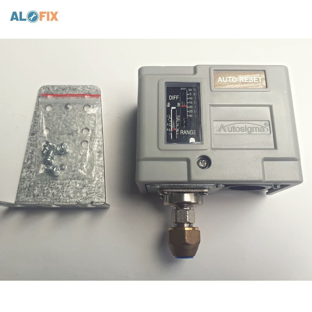 Alofix247 cung cấp Công tắc áp suất Autosigma HS230 5-30 Bar