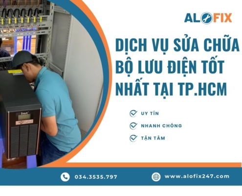 Dịch Vụ Sửa Chữa Bộ Lưu Điện Tốt Nhất Tại TP.HCM